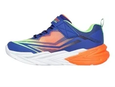 Skechers sneakers blå multi med blinklys